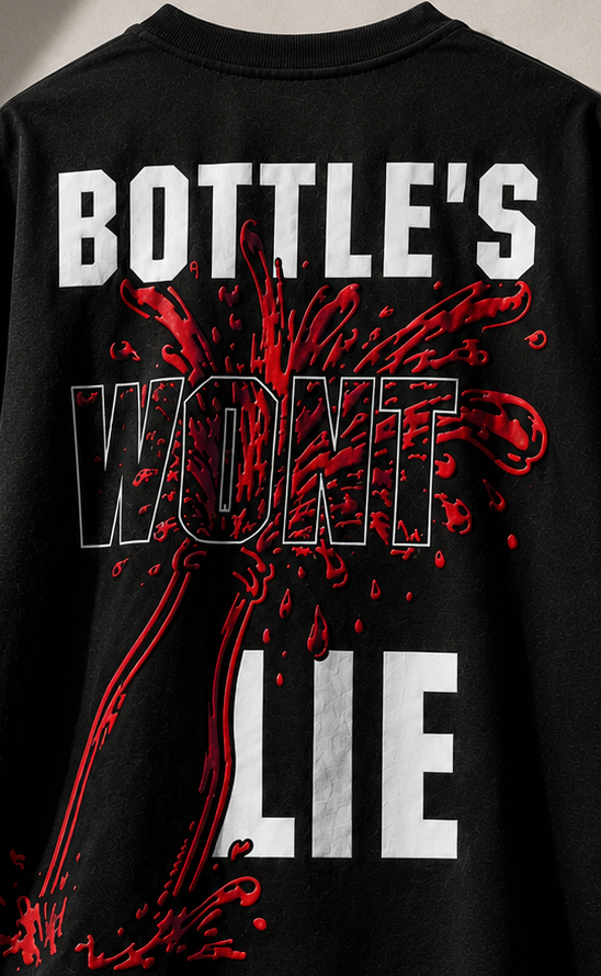 BOTTLES WON'T LIE